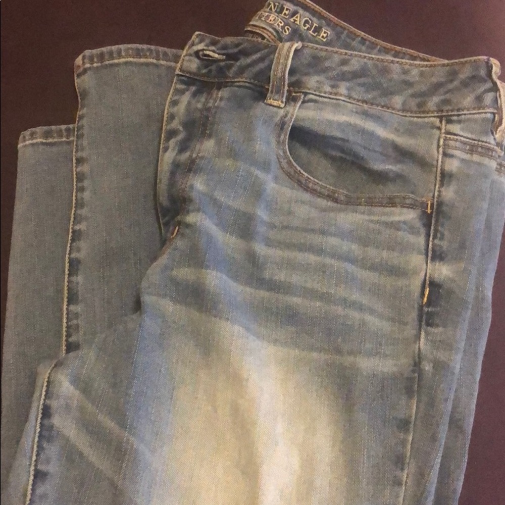 American Eagle superstretchskinny hirise jeggings